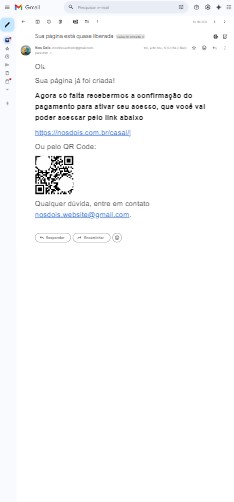 Print de Tela de email